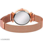 Magnet Strap Premium Quality Graceful Stylish Wrist Watch for Women & Girls