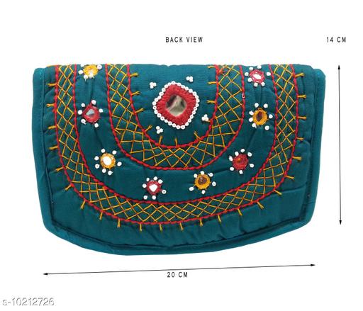 Casual Green Clutch