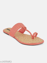 Stylish Synthetic Leather Women's Flat