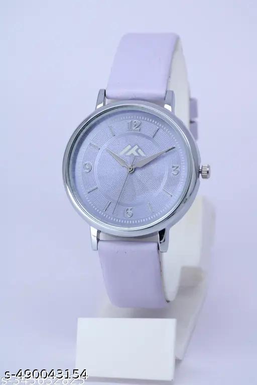 Attractive Ethnic Dial Designer Fancy Leather Belt Analog Watch for Women Watch for Girls