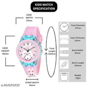3D Cartoon Charecter Multi Colour Light Children Kids Watch for Boys Girls Analog Watch Boys Best Gift Baby Boys Girl Digital Watch for Kids Watch for 3+ to 11 Year Old boy Girl