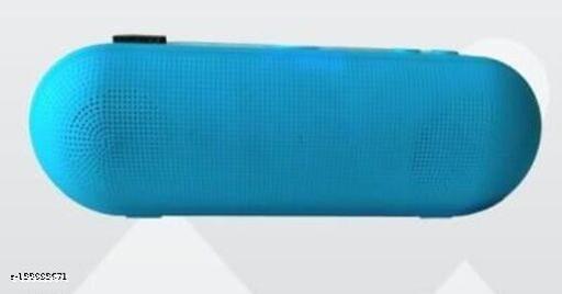 Portable Bluetooth Speaker with USB slot Wireless Multimedia for smartphones 48 W Bluetooth Speaker  (Blue)