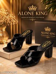 #AloneKing #WomenHeels #BlackHeels #BlockHeels #PartyWearHeels #StylishSandals #FashionFootwear #LadiesFootwear #TrendyHeels #ComfortableHeels #SlipOnHeels #WomenFashion #FootwearCollection #DailyWear #