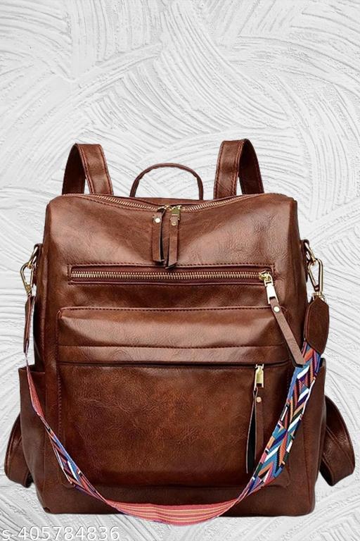 BohoBuzz Premium Waterproof Backpack For College Girls | Women Office Bag Durable & Daily Usable (Backpack,bag,backpack for women women bag fashion,stylish)