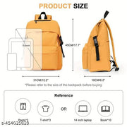 Craftwood Backpack for Girls Teens Women Large Backpack Lightweight 17-inch Laptop Bag for Office School College