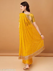 Saree With Blouse Piece