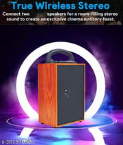 Sunever Speaker 10w Wooden Bluetooth Stylish Speaker for Party Rocking Mood