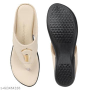 Flat Sandals Slipper for Women , Women's Fashion Sandal, Comfortable & Stylish Wedges Ideal for Casual & Formal Occasions, Comfortable Lycra Slippers For Women, Flats for Women Stylish Latest Girls Sandals