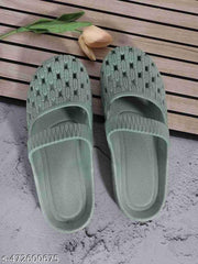 Begins Life Women's Slippers Indoor House or Outdoor Casual FlipFlop Slipper (Bablii Green)
