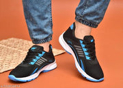 Blue Solid Men Running Sport Shoes for Men