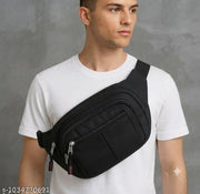 Holdex Premium Unisex Waist Bag for Men & Women | Crossbody Sling Bag for Travel & Daily Use