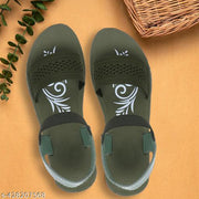 flotac casual sandel for womens / girls | lightweight & Anti-skid (Green)