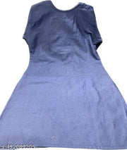 Woolen embroidery kurti