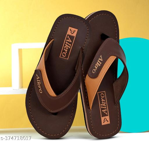 Trendy/Casual/Dailywear/Indoor/Outdoor  Flipflop Sandal For Women/Men In BROWN