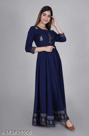 Blue New Gownn