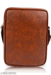 Stylish Mini Sling Bag for Men & Women | PU Leather Crossbody Shoulder Bag (8 x 7 x 3 Inch)