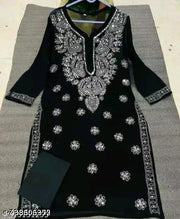 CHIKANKARI KURTI