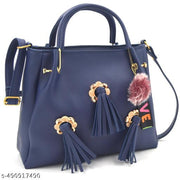 Elegantt Blue Color Women Handbag
