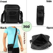 Cross Body Messenger Sling Bag Travel Office One Side Shoulder Bag For Men Women