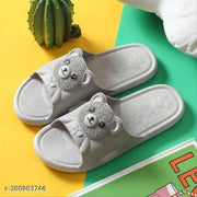 Women's Home Flip-Flops & Slippers Summer Indoor Bath Couple Bathroom Non-slip Unisex Sandals and Slippers Cute Teddy Flip Flops || Daily wear || Casual Wear ||