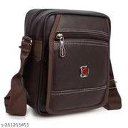 Casual Crossbody Synthetic Leather Men Sling Bag/Shoulder Bag for Men/Travel Bag/Cross Body Bag/Office Business Bag/Messenger Bag/Stylish Sling Bag for Men