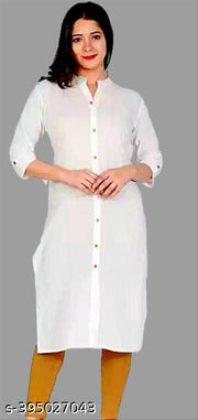 PANJABI KURTI WITH POCKET COLOUR WHITE