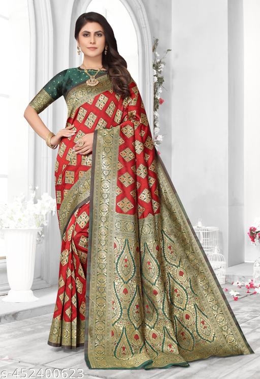 jacquard patola saree with brocade blouse