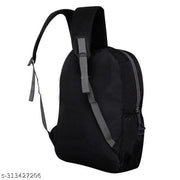 Tense Life  Unisex Casual 35 L Backpack School Bag Women Men Boys Girls Children Daypack College Bag Book School Sports Bag ( Black)