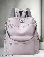 Bohobuzz Backpack Purse for Women Convertible Travel Vintage PU Leather Bag(Backpack,bag,backpack for women women bag fashion,stylish)