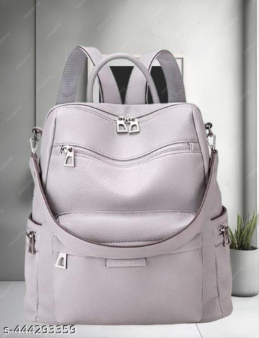 Bohobuzz Backpack Purse for Women Convertible Travel Vintage PU Leather Bag(Backpack,bag,backpack for women women bag fashion,stylish)
