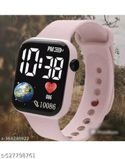 Fancyy Design Pink Colour Digital LED Watch for Kid's boy's and girl's (Age 6 to 13 years)