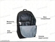 CHALIA 30L Medium Water Restant Office Laptop Backpack /Backpack for Men/Women (Black)