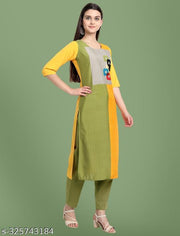 American Crepe Printed Kurti For Women On Lowest  Price & Best Quality