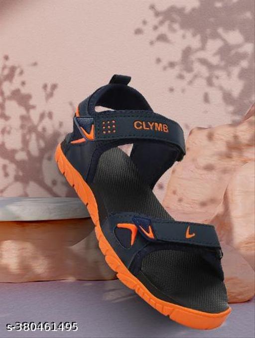 CLYMB Men's Spa Sandals with Adjustable Back Strap Ultra Soft & Flexibility Anti Skid Comfortable Waterproof Daily Mules Sports Sandals for Men