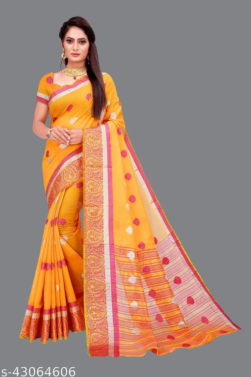 Bright and eye-catching checked pattern , Soft & Lightweight Fabric – Comfortable for long hours , Pallu with Tassels – Adds a stylish traditional touch, Traditional Weave Pattern – Perfect ethnic appeal , Easy to Drape – Suitable for all
