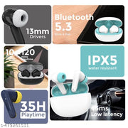 ROCKPODS Earbuds 12 hours playtime bluetooth wireless headphones earphone bluetooth headset