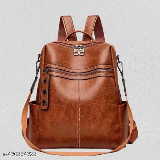 MomsyStore Leather Backpacks For Girls And Women