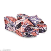 JM LOOKS Wedges Heels/Casual Heel Open Toe Sandals Comfortable & Trendy Flatform Sandals for Girls
