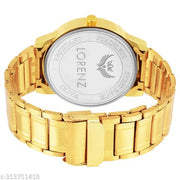Lorenz Golden Dial Mens Watch | Watch for Boys- MK-3010K