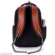 Medium 30 L Laptop Backpack For Men and Women Vegan Leather School College Bag