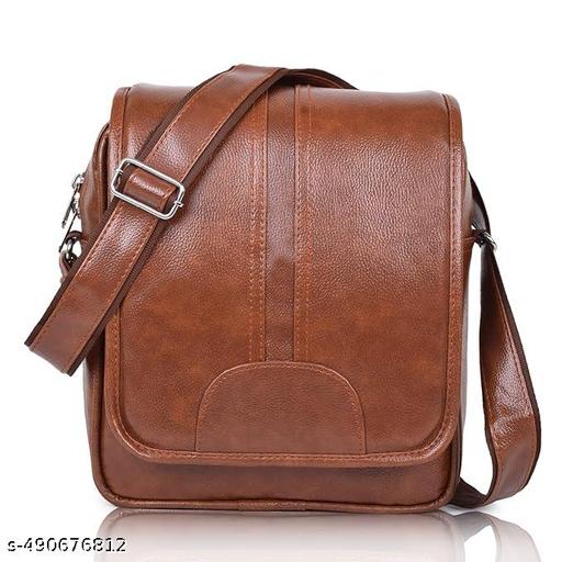 Vintage Leather Messenger Bag for Men – Stylish Crossbody Shoulder Bag with Adjustable Strap, Spacious Compartments & Secure Design
