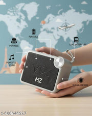 MZ Portable Bluetooth Wireless Speaker With USB Cable & Durable Design Bluetooth Speakr, Best Bluetooth Speaker, Mini Bluetooth Speaker, Base Bluetooth Speaker