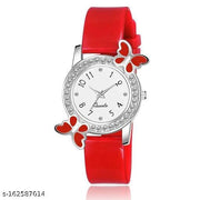 Butterfly White Dial Analog Multicolour Strap Watch Combo For Girl And Woman,Kids watch for Girls watch,Analog watch for kids Girls’ analog watch Cute watch for girls Kids timepiece Gift watch for girls,Girls’ wristwatch