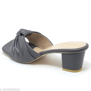 Orally Block Heel Slipper For Women And Girl