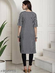 Polyster/Crepe fabric-Kurti For Women