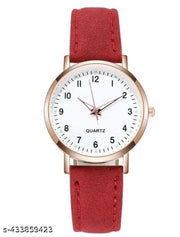 Uniqe Leather Watch For women