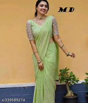 shimmer Gergete Saree