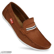 Attractive Men's Beige Loafers