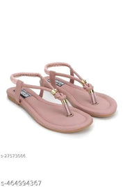 Synthetic Flat Sandals