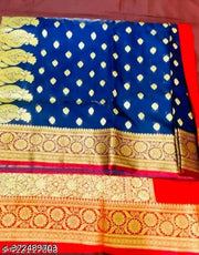 Banarasi satin silk saree